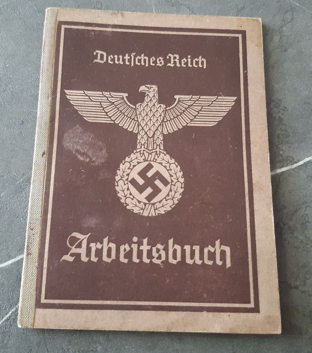 Niemiecka karta pracy Kępno , Arbeitsbuch Kempen