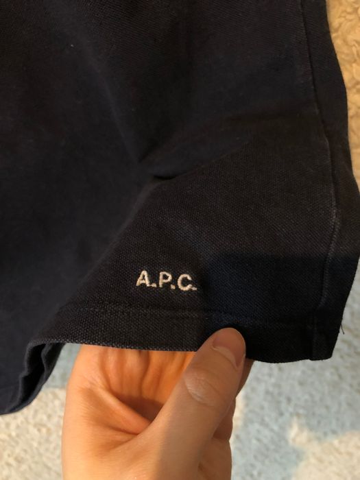 Koszulka Polo A.P.C. Logo