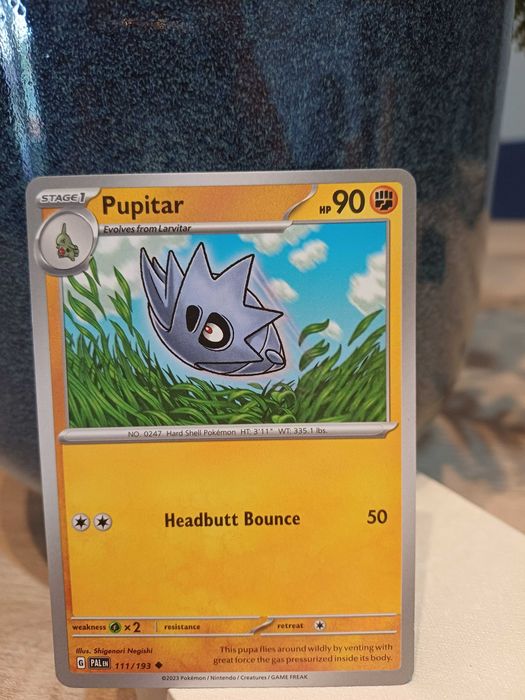 Pokémon Card Pupitar #111 - Pokémon Paldea Evolved