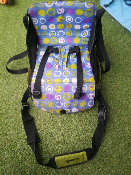 Fotelik do karmienia munchkin, przenośny, podstawka