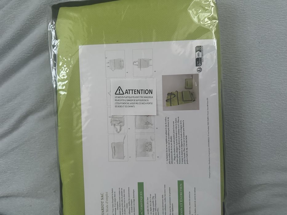 Torba na kółkach zakupowa