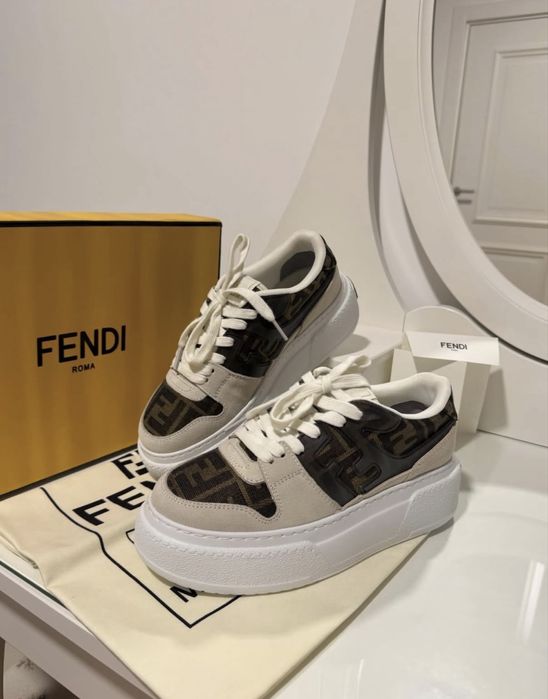 Sneakersy buty damskie fendi 41 trampki adidasy