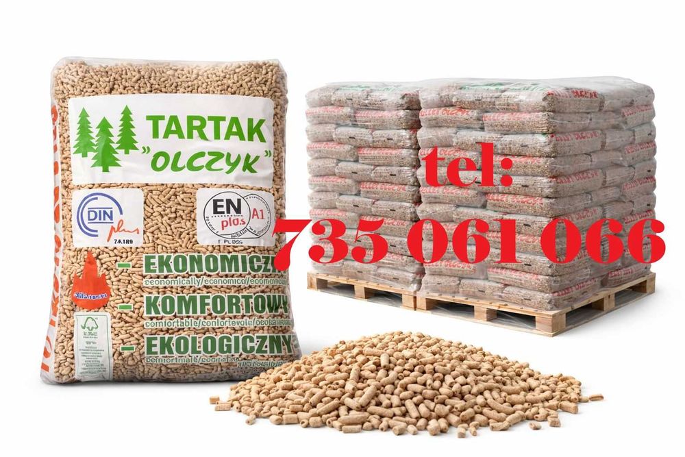Pellet Olczyk, Pelet 6mm, dostawa pod dom GRATIS