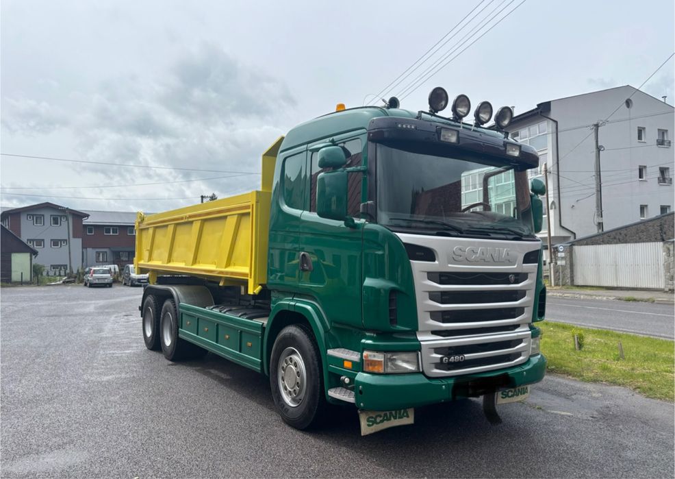Scania G480 wywrotka , hydroburta stan idealny
