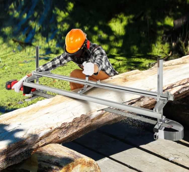 Przenośny tartak łańcuchowy prowadnica 14-48 cali do cięcia desek