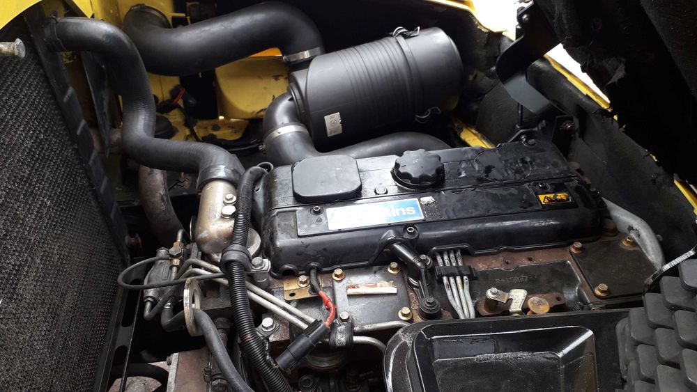 HYSTER H4.50XM silnik perkins diesel 4,5t pozycjoner wozek widlowy
