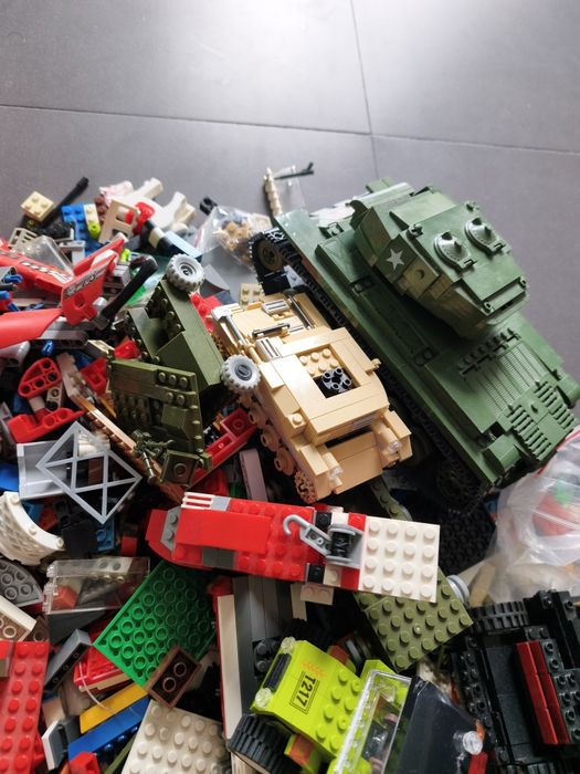 5 kg klocków NIE LEGO