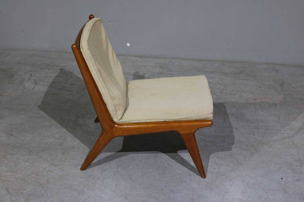 Cadeirão Karl-Erik Ekselius em teca | Mid-Century Modern