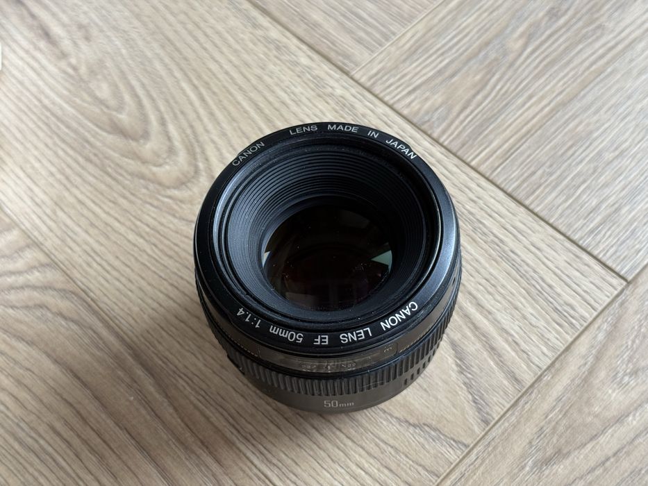 Obiektyw Canon 50 1.4 USM UV okazja zestaw EF