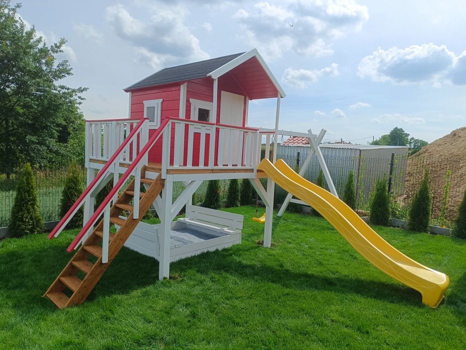 PROMOCJA! Drewniany domek dla dzieci, domek ogrodowy