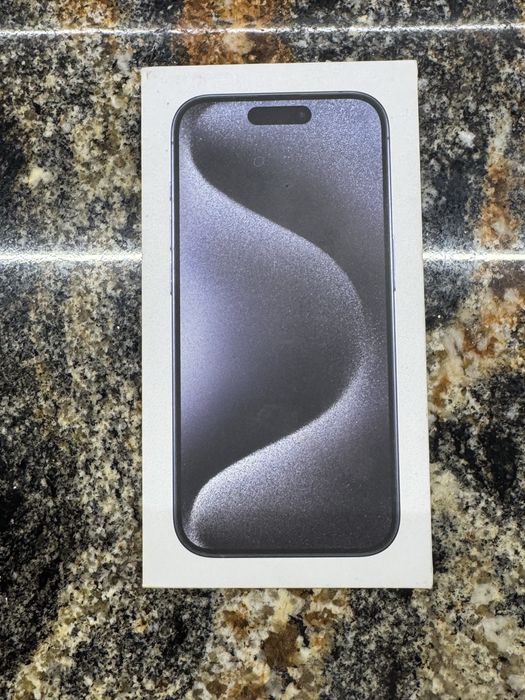 Oryginalne pudełko Apple iPhone 15 Pro 256 GB Blue Titanium