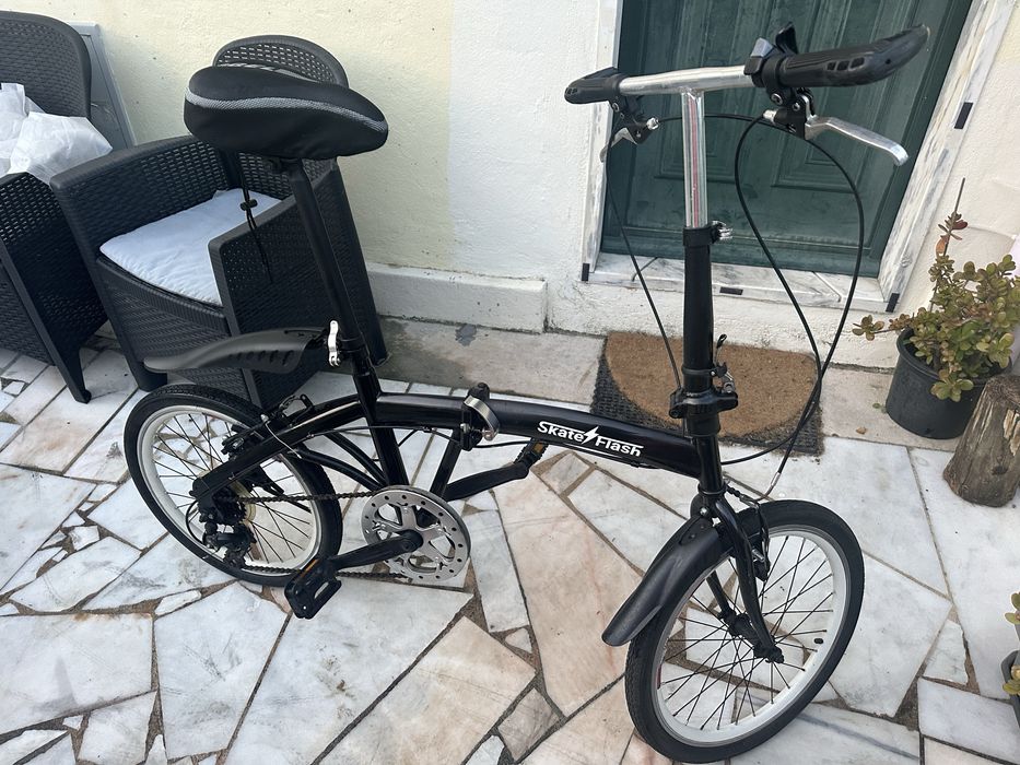 Bicicleta Dobrável SkateFlash – Compacta, prática para cidade