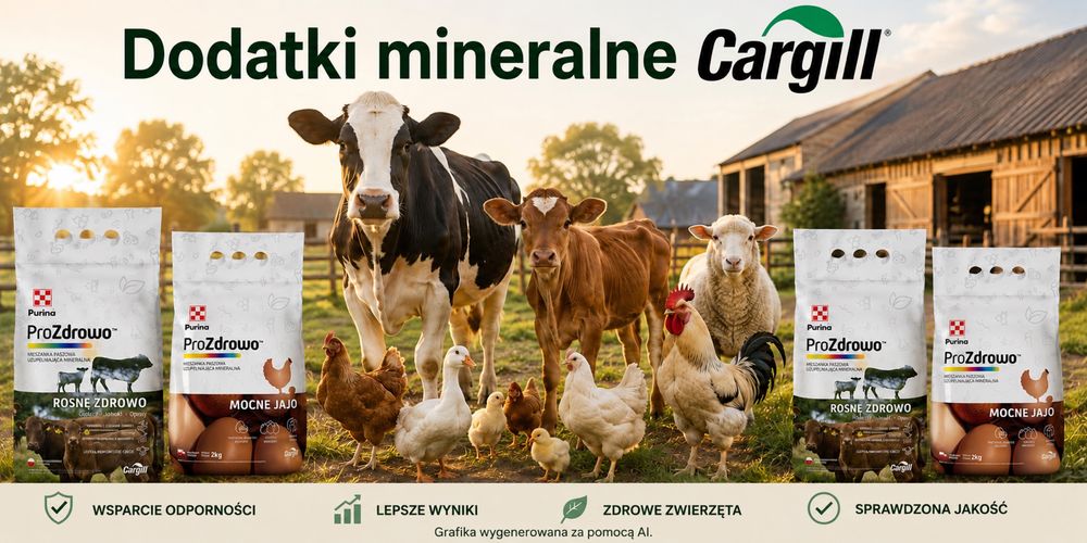 Pasze, karmy i dodatki mineralne, bolusy, elektrolity i wiele innych