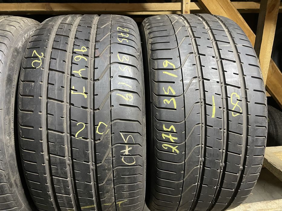 Шини літо 245/40R19 + 275/35R19 Pirelli Pzero різно широкі 4шт