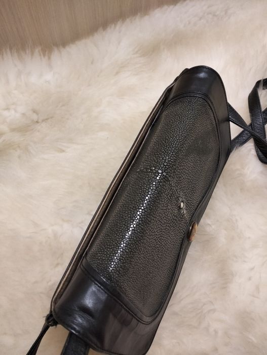 Розкішна сумка Gangidi  шкіра ската