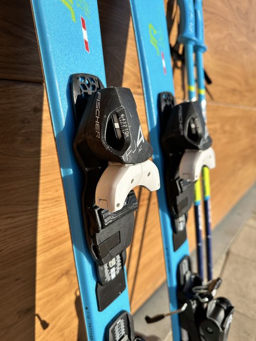 Zestaw Narciarski dla dzieci Fischer 110 RC4 + Leki