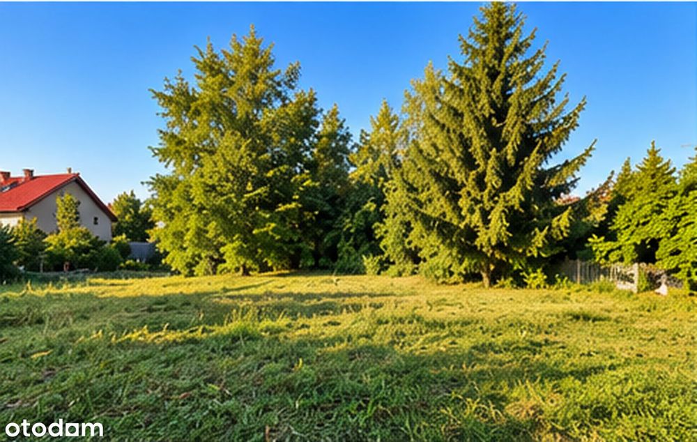 Działka budowlana 1005 m² | Łazy | MPZP | media | asfalt