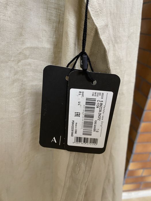 Чоловіча сорочка Armani ,льон