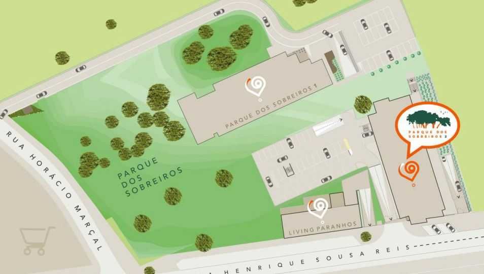 Vende-se apartamento T0 Novo - Parque dos Sobreiros 2