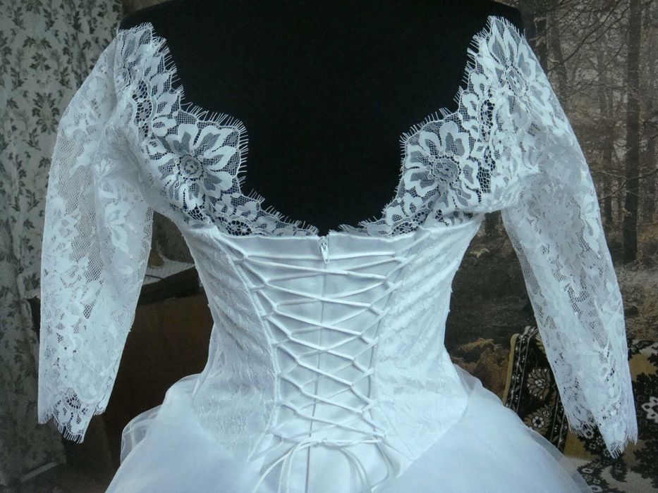 Новое свадебное платье 44-46р.