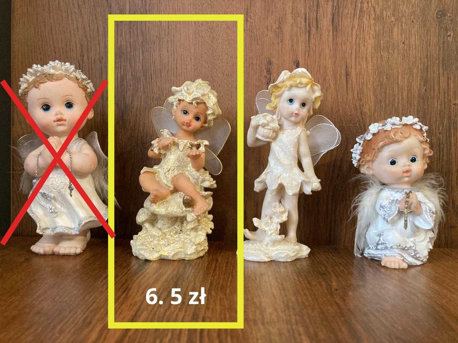 Figurka aniołka ozdoba okolicznościowa