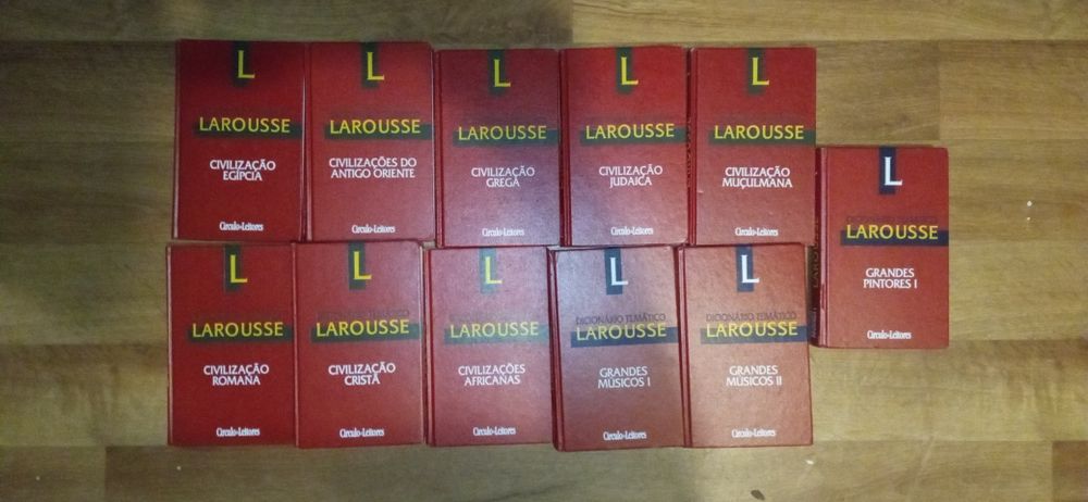 Enciclopédia Larousse 22 vol + 11 vol.