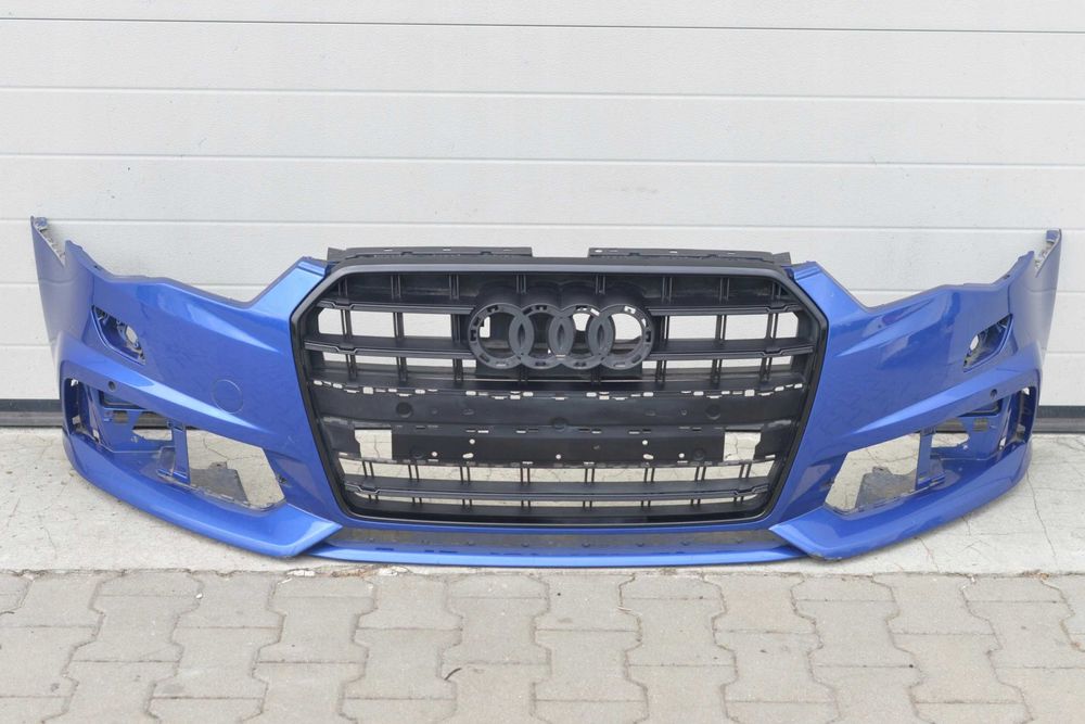 Бампер Audi A6 C7 бампер передний в ЦВЕТ S-line разборка ауди