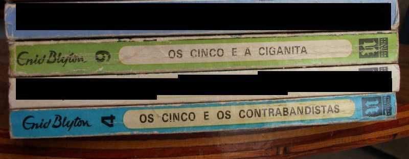 Livros Os Cinco e Uma Aventura