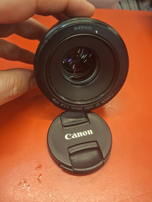 Canon efs 50 mm 1.8 viltrox adaptor ef -eosM