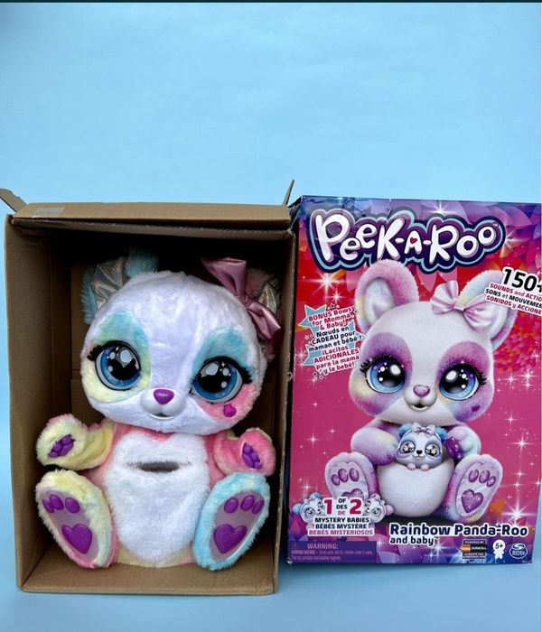 Peekaroo Peek-a-roo інтерактивна іграшка panda furreal интерактивная