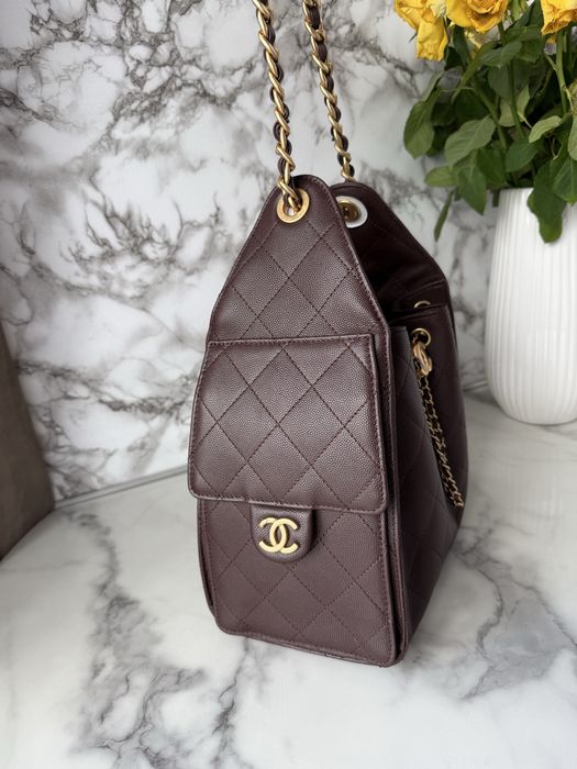 Torebka Chanel S25 Brown Chocolate