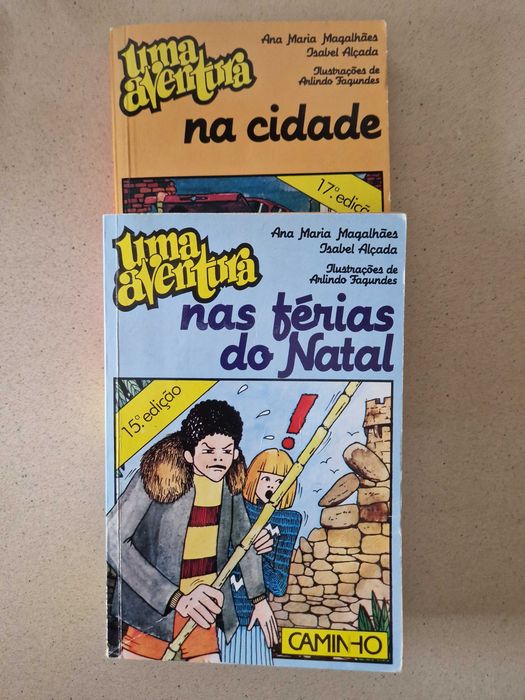 Livros uma aventura   4 euros cada