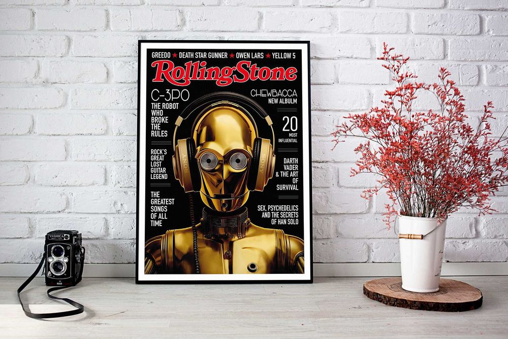 Star Wars C3PO Plakat A3