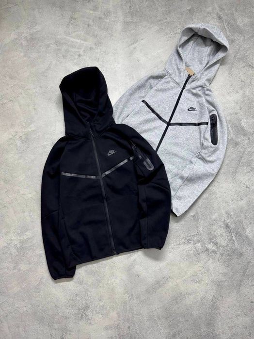 Мужская спортивная зипка найк nike teach fleece