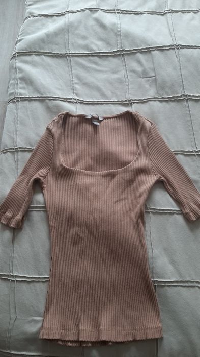 Top bege  H&M , tam S