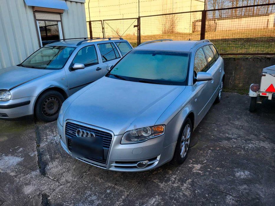 Audi A4 B7 Quattro 3.0 TDI BKN ASB przód maska zderzak części LY7W lampy xenon bixenon