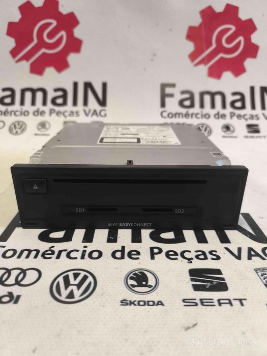 Rádio / Auto Rádio SEAT LEON 1.6 TDI (85 kW / 115 cv) [11.2016 - 08.2020] 5F0035846A (OEM) | CQXV33F1AE (OEM) | FA0300016A (OEM)