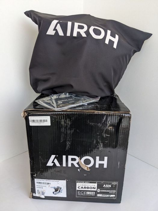 AIROH AVIATOR ACE 2 Motorradhelm - Carbon Composite Mit ECE 22.06 Zulassung