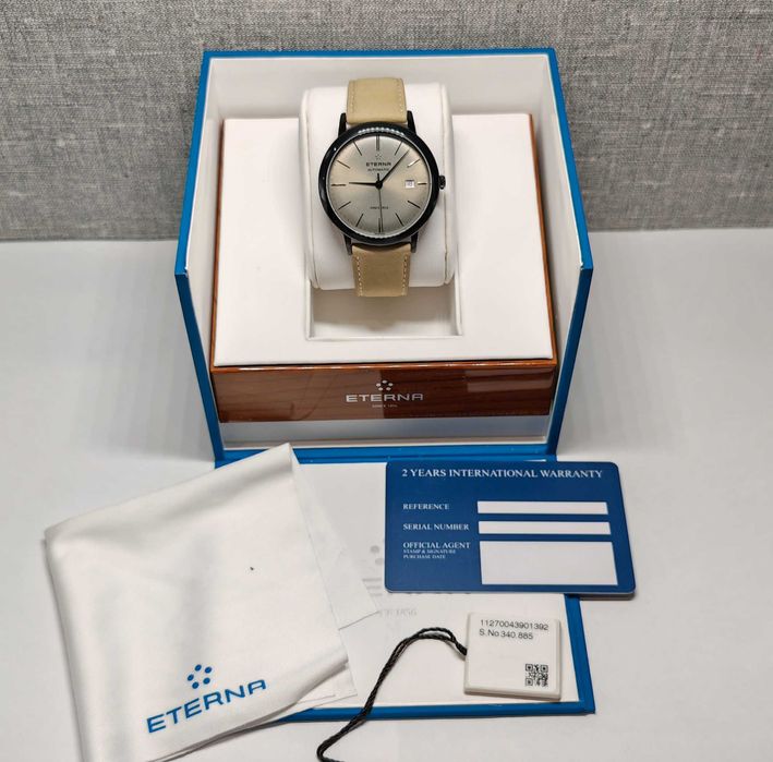 Чоловічий годинник Eterna Matic Automatic 40 mm Swiss made