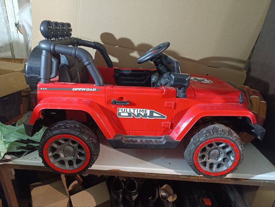 Детячий електромобіль з пультом керування