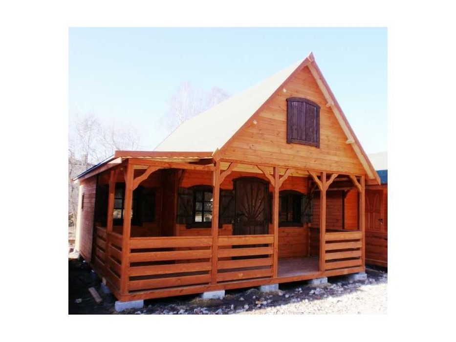 Promocja Domek,domki letniskowe,,drewniane,5,5x5+2m 35m2do 70m2