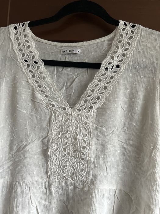 Medicine roz.M biała bluzka