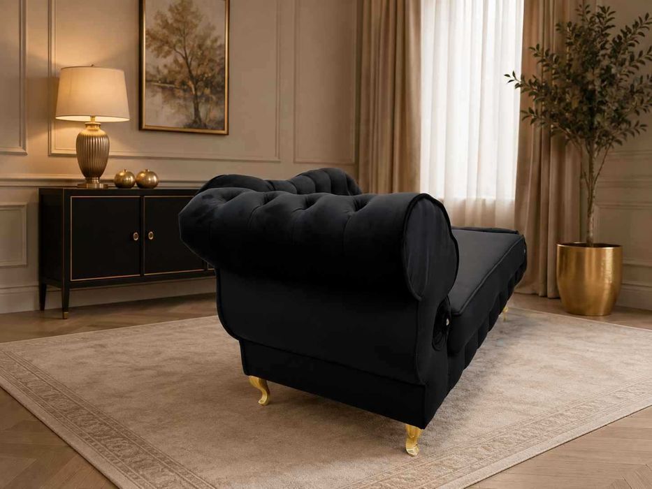 Szezlong Chesterfield Preston Lewostronny