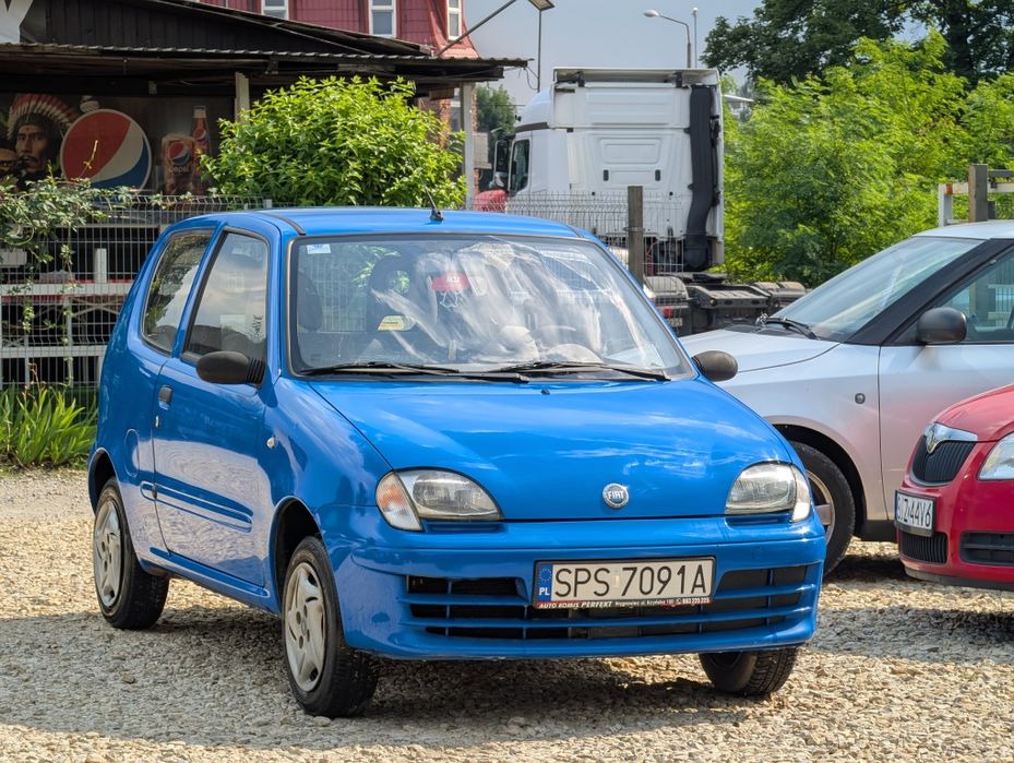 Fiat Seicento 1.1 Benzyna - Drugi Lift - Niski Przebieg - OKAZJA