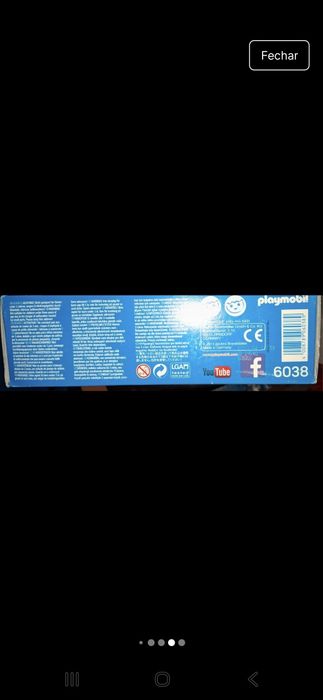 Playmobil Knights 6038 cavaleitos do Falcão com canhão (ANO 2014)