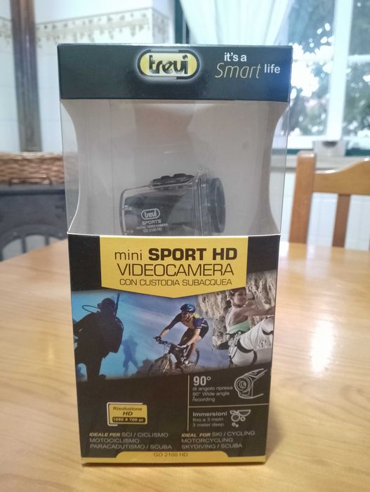 Mini sport hd video câmera