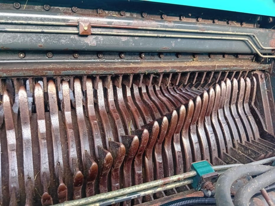 Przyczepa Krone titan 42 i Mengele rotant 745