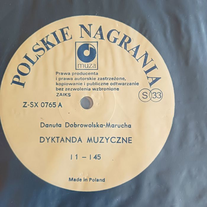 Płyty winylowe Dyktanda muzyczne