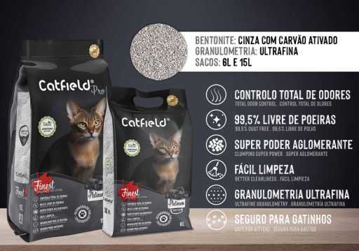 CATFIELD Finest Premium Pro Quartz/ Platinum 15L, areia ultrafina