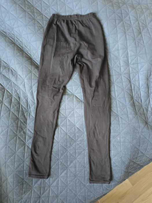 Getry, legginsy czarne z wycięciami rozm.152